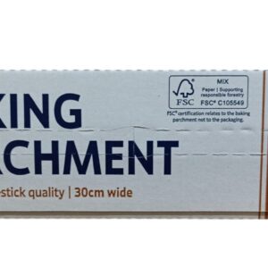 Caterwrap Baking Parchment Roll 300mm x 50m | Non-Stick Catering Baking Paper