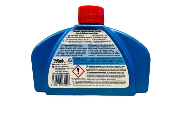 Crystale Dishwasher Cleaner 250ml | Total Action For all dishwashers - Pack of 4 - Image 2