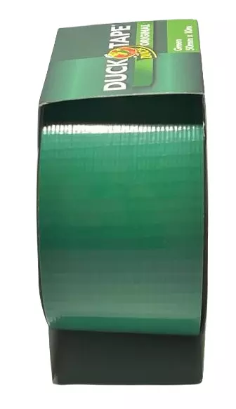 Duck Tape Original 50mm x 10m Green 232337 - Pack of 2 Tapes - Image 2