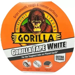 Gorilla Tape White 27m x 48mm strong Tough Double Thick adhesive