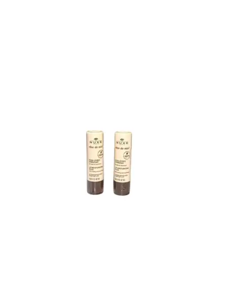2x Nuxe Reve de Miel Lip Moisturizing Stick 4g For very Dry Lips (Pack of 2)