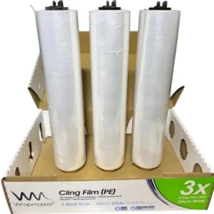 Alternative view of Wrapmaster PE Clingfilm Refill for Wrapmaster 3000 - 30cm x 300m X 3 (Pack of 3)